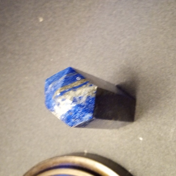 Crystal Bundle Of 4 Lapis Lazuli, Blue Calsite, Rainbow Moonstone - Picture 7 of 12